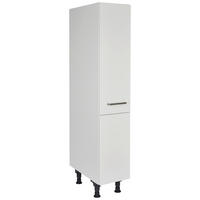 APOTHEKERSCHRANK Touch 30/168/58 cm Weiß  - Edelstahlfarben/Weiß, MODERN, Holzwerkstoff/Metall (30/168/58cm) - Nobilia