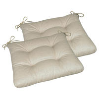GARTENSITZKISSENSET Uni  - Naturfarben, Basics, Textil (38/5/38cm)