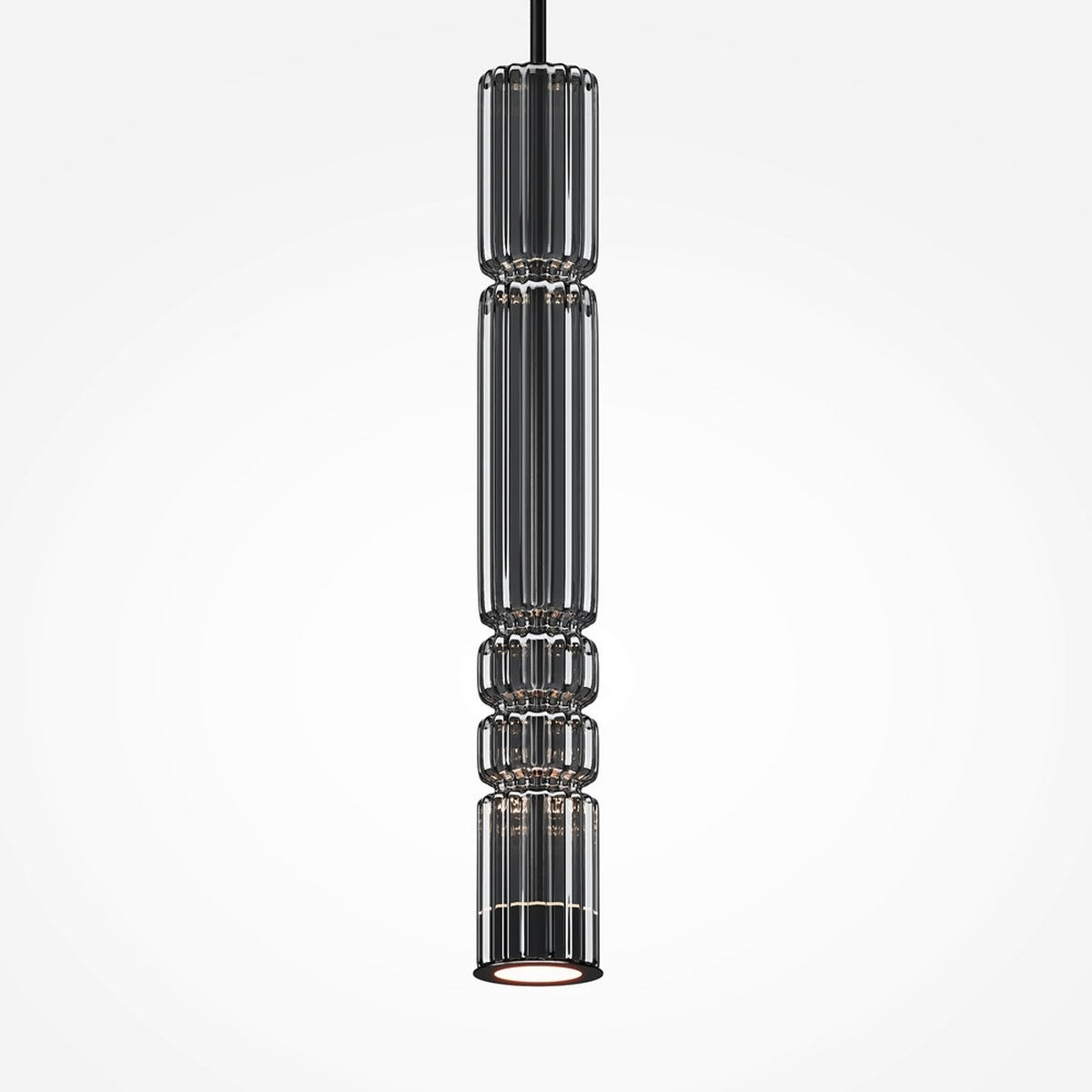 PENDELLEUCHTE 8/92,3 cm   - Schwarz, MODERN, Metall (8/92,3cm) - MAYTONI