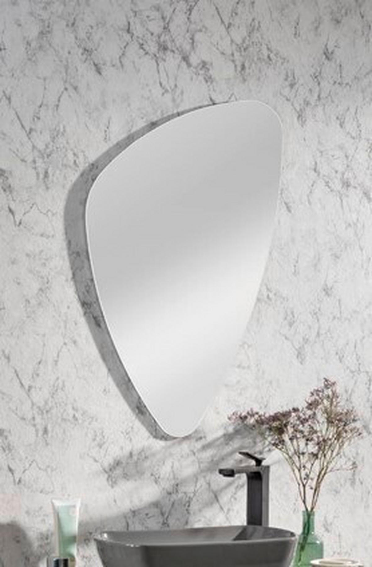SPIEGEL 93,5/2,5/52,5 cm  - Silberfarben, Basics, Glas (93,5/2,5/52,5cm) - MID.YOU