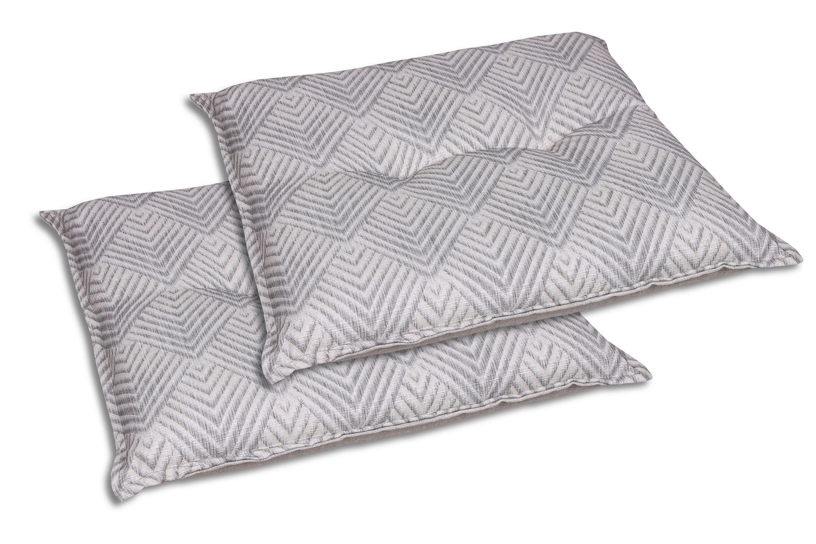 GARTENHOCKERAUFLAGE   50/7/50 cm  - Beige, Basics, Textil (50/7/50cm)