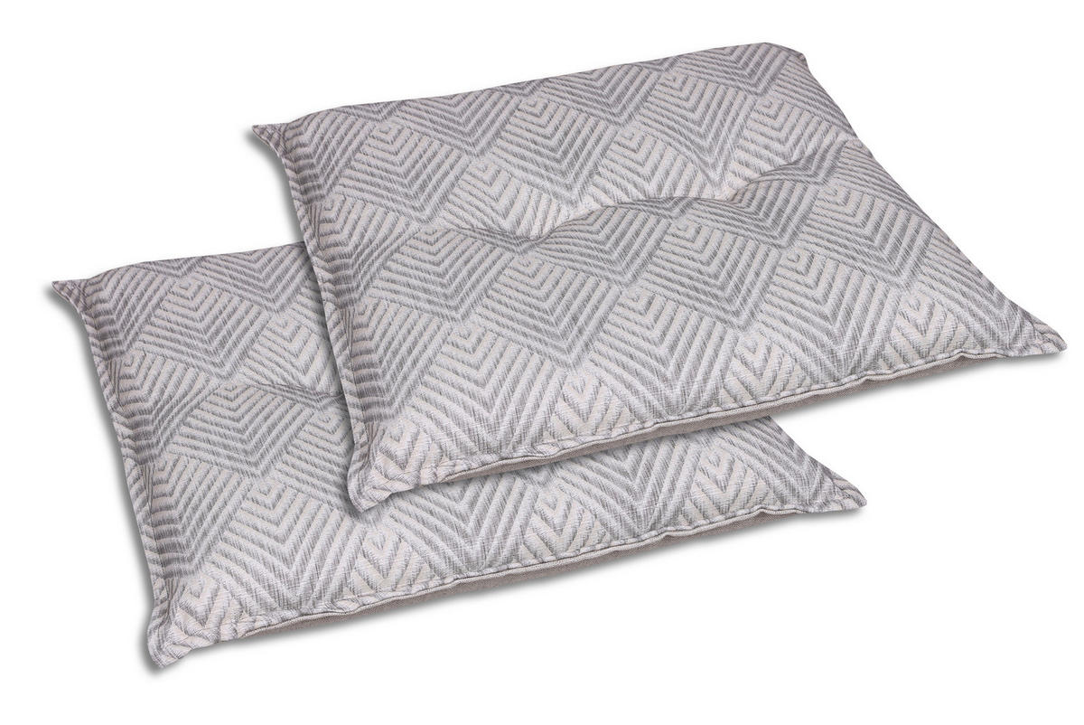 GARTENHOCKERAUFLAGE   50/7/50 cm  - Beige, Basics, Textil (50/7/50cm)