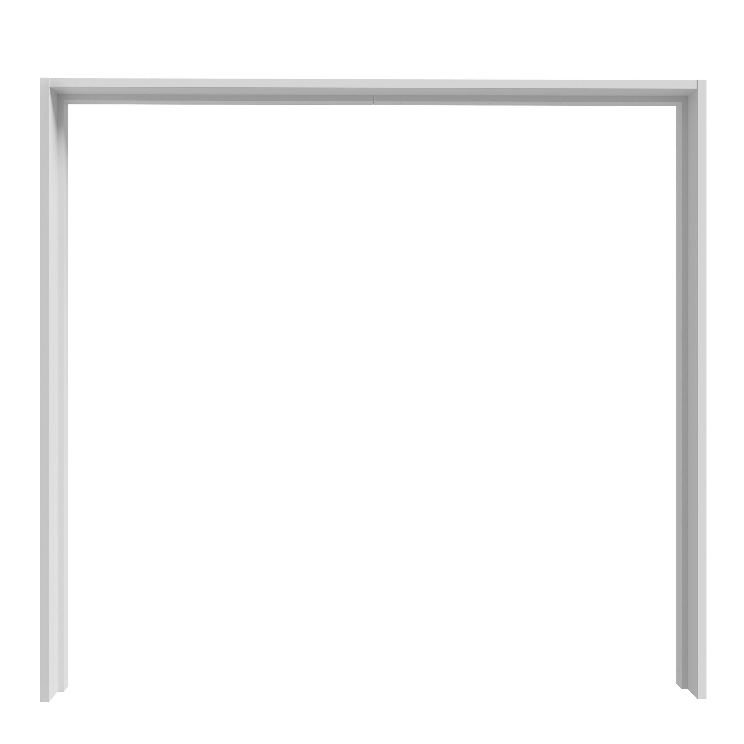 RAMĂ PENTRU DULAP in alb  - alb, Modern, material pe bază de lemn (231,1/215,9/23,8cm) - Cantus