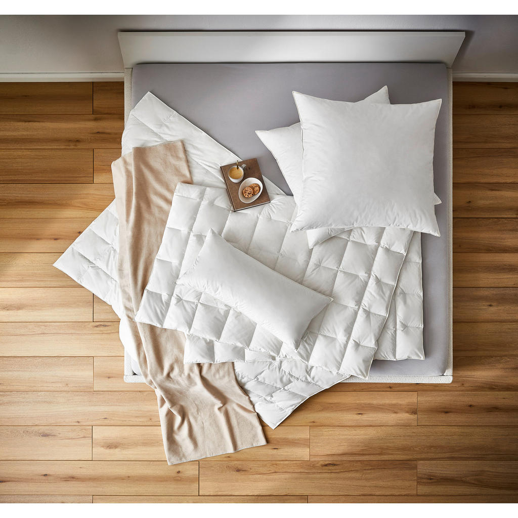 Thumbnail - Bio:Vio Sommerdecke Baffin, Creme, Textil, Füllung: Federn, Daunen,Federn, Daunen, 135x200 cm, Made in Germany, Oeko-Tex...