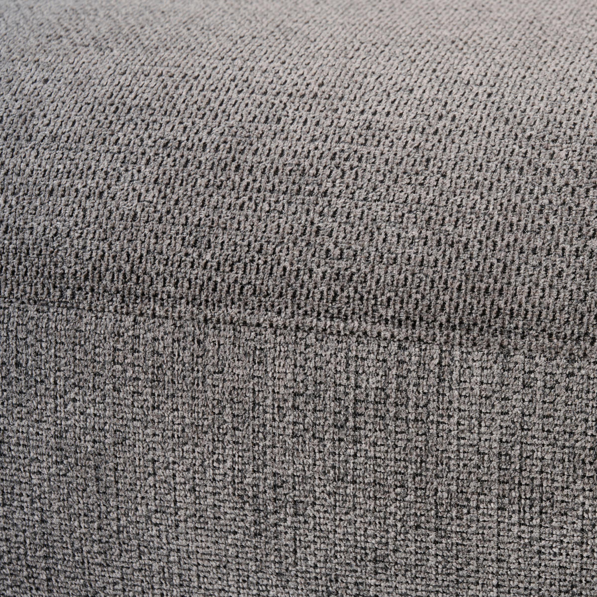 ECKSOFA in Flachgewebe Dunkelgrau  - Dunkelgrau/Schwarz, Design, Textil/Metall (290/238cm) - Pure Home Lifestyle