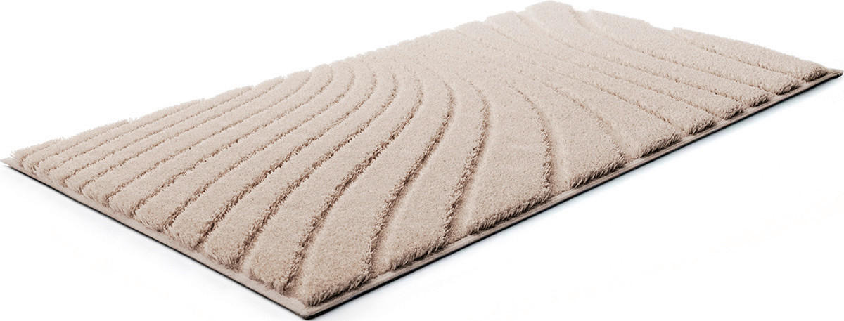 BADEMATTE Beige 70/120 cm  - Beige, Basics, Kunststoff/Textil (70/120cm) - Grund