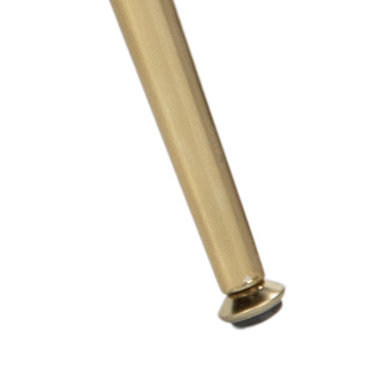 SESSEL Samt Dunkelgrün    - Dunkelgrün/Messingfarben, Design, Textil/Metall (76/81/76cm) - Ambia Home