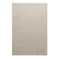WEBTEPPICH Wohnzimmer 160/230 cm Malibu Creme rechteckig  - Creme, Design, Textil (160/230cm) - Esprit