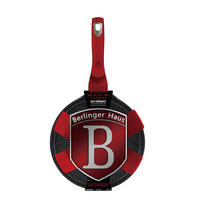 TIGAIE PENTRU CLĂTITE 25 cm  - roșu, Basics, metal (25cm)