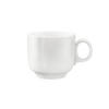 CAPPUCCINOTASSE - Weiß Hochglanz, KONVENTIONELL, Keramik (0,30l) - Seltmann Weiden
