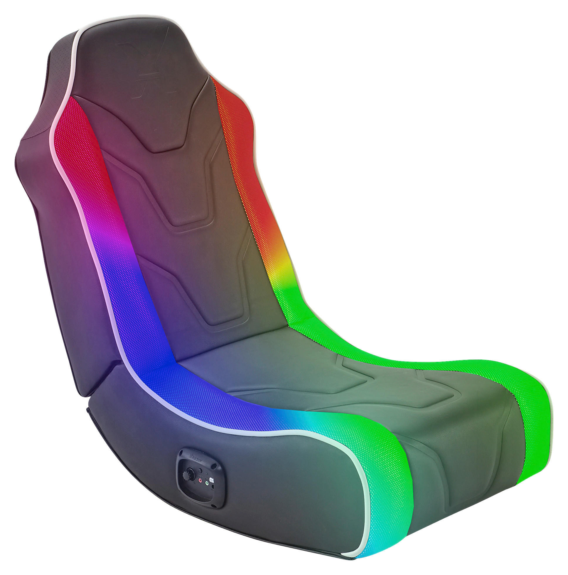 GAMINGSESSEL Schwarz Kunststoff, Textil   - Schwarz, MODERN, Kunststoff/Textil (42/68/74cm) - X Rocker
