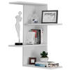 WANDREGAL 45/77/45 cm  - Weiss, Modern, Holzwerkstoff (45/77/45cm) - MID.YOU
