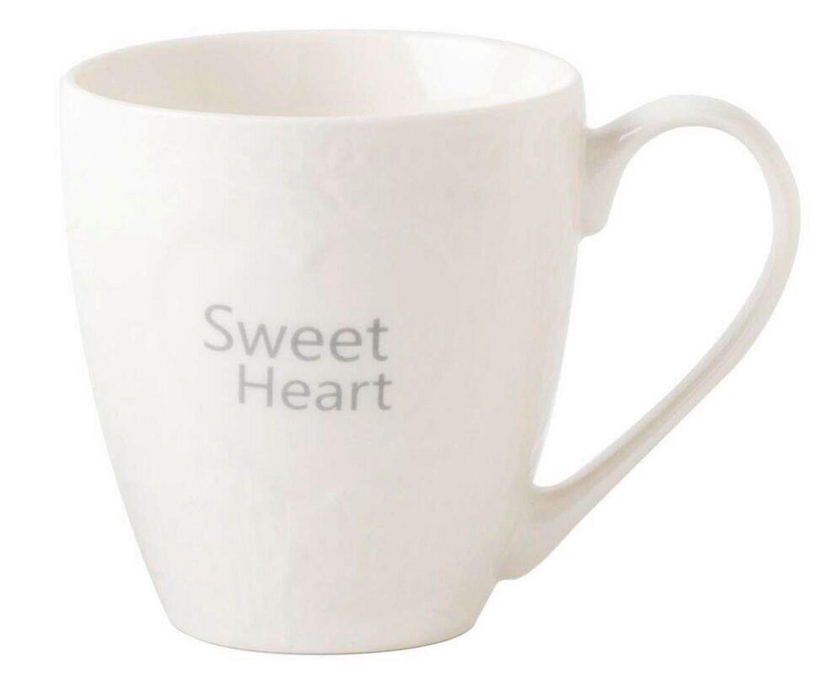 ŠOLJA ZA KAFU    530 ml      - bela, Trendi, keramika - Landscape