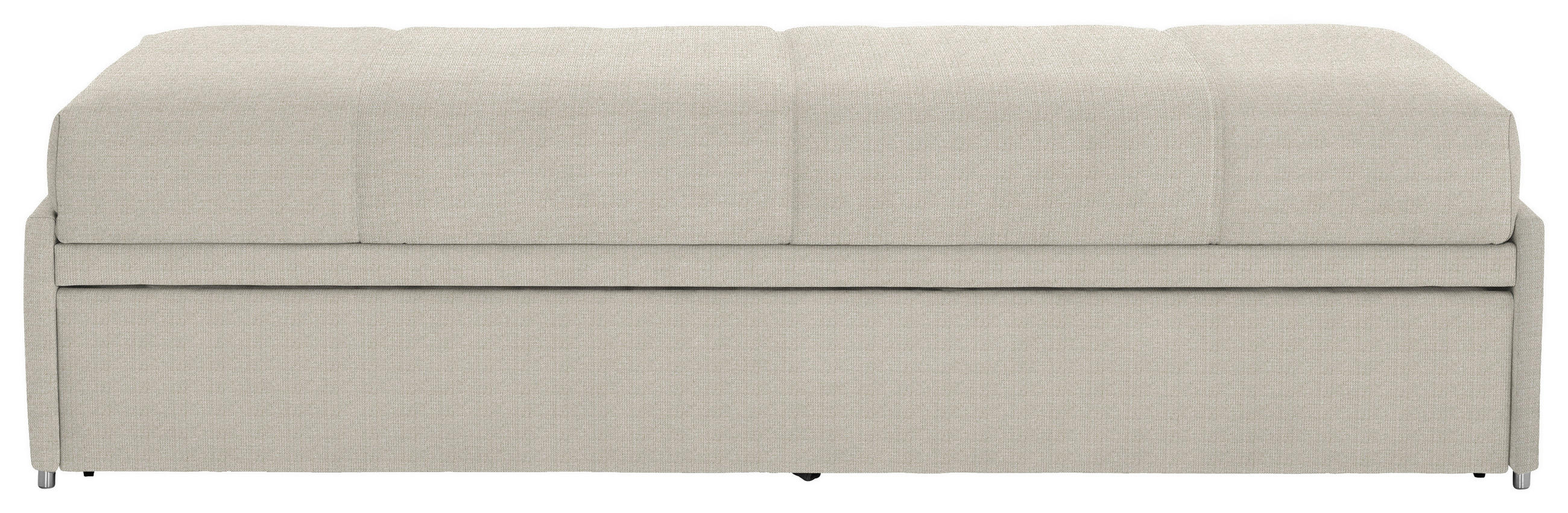 SCHLAFSOFA Flachgewebe Naturfarben  - Naturfarben, Design, Textil (212/56/98cm) - Bali