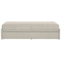 SCHLAFSOFA Twin in Flachgewebe Naturfarben  - Naturfarben, Design, Textil (212/56/98cm) - Bali