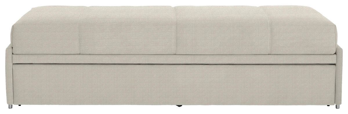 SCHLAFSOFA Twin in Flachgewebe Naturfarben  - Naturfarben, Design, Textil (212/56/98cm) - Bali