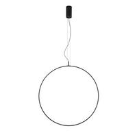 LED-HÄNGELEUCHTE 80/210 cm  - Schwarz/Weiß, Design, Kunststoff/Metall (80/210cm)