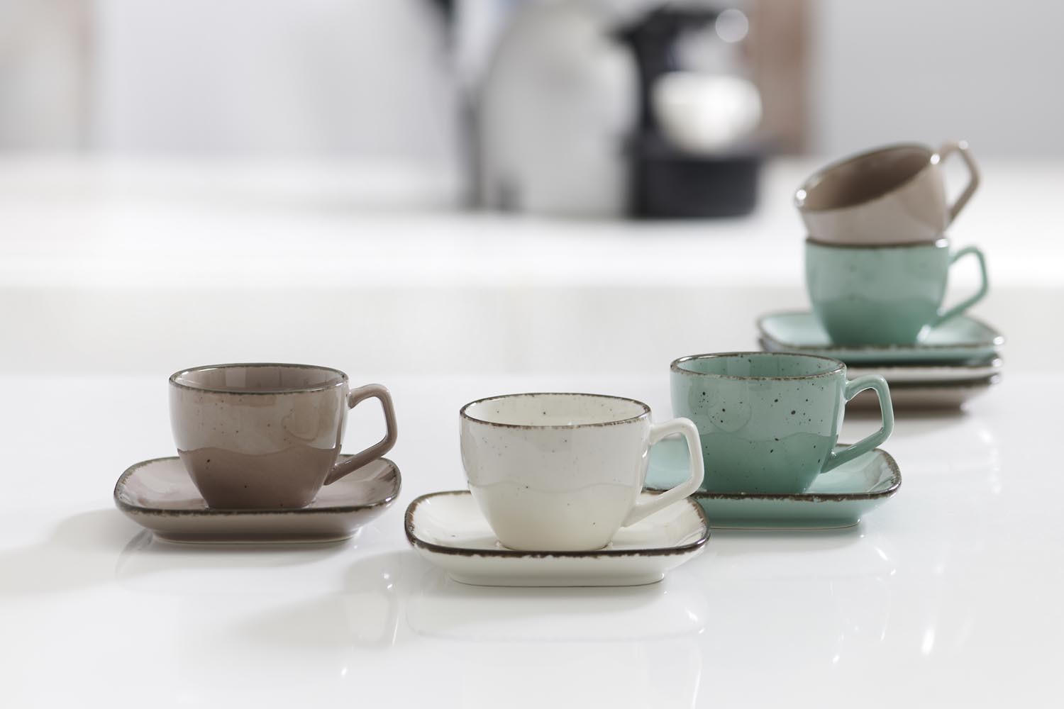 ESPRESSOTASSE - Braun/Grau, Basics, Keramik (9/7/5cm) - Ritzenhoff Breker