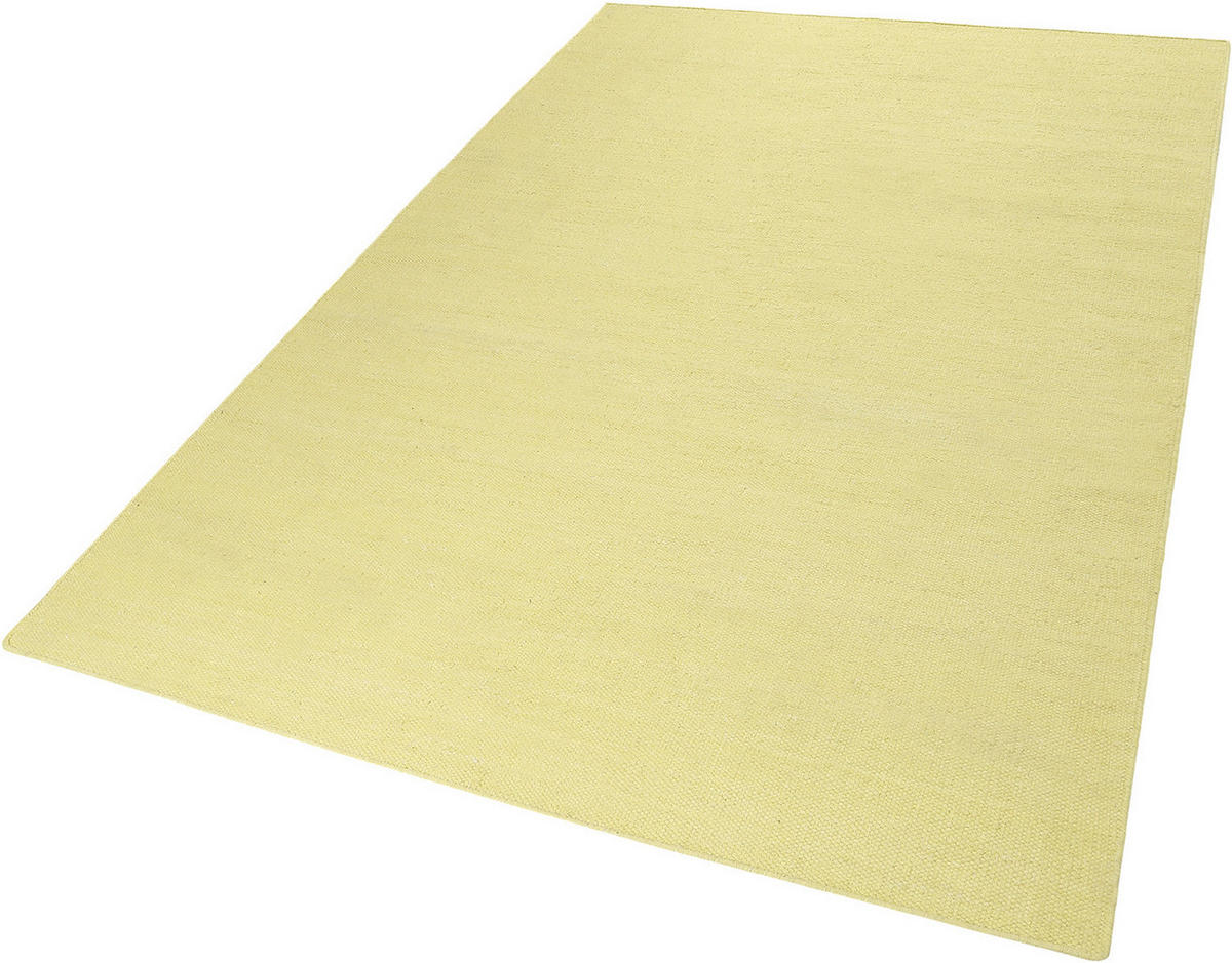 Handwebteppich Gelb Baumwolle 160/230 cm Rainbow Kelim Gelb  - Gelb, KONVENTIONELL, Textil (160/230cm) - Esprit