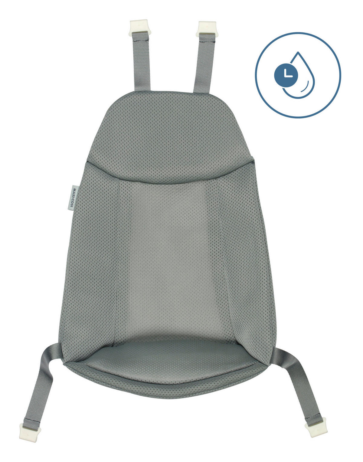 BABYBADEWANNE Indigo Pus  - Salbeigrün, Basics, Kunststoff/Textil (51/24/86cm) - Maxi-Cosi
