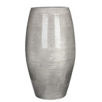 VÁZA, kámen, 70 cm - světle šedá, Basics, kámen (39/39/70cm)