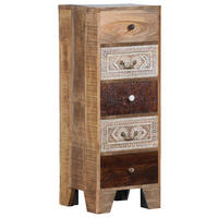 KOMMODE , 46/120/40 cm, 5 Schublade(n)  - Messingfarben/Multicolor, Design, Holz/Metall (46/120/40cm) - Landscape