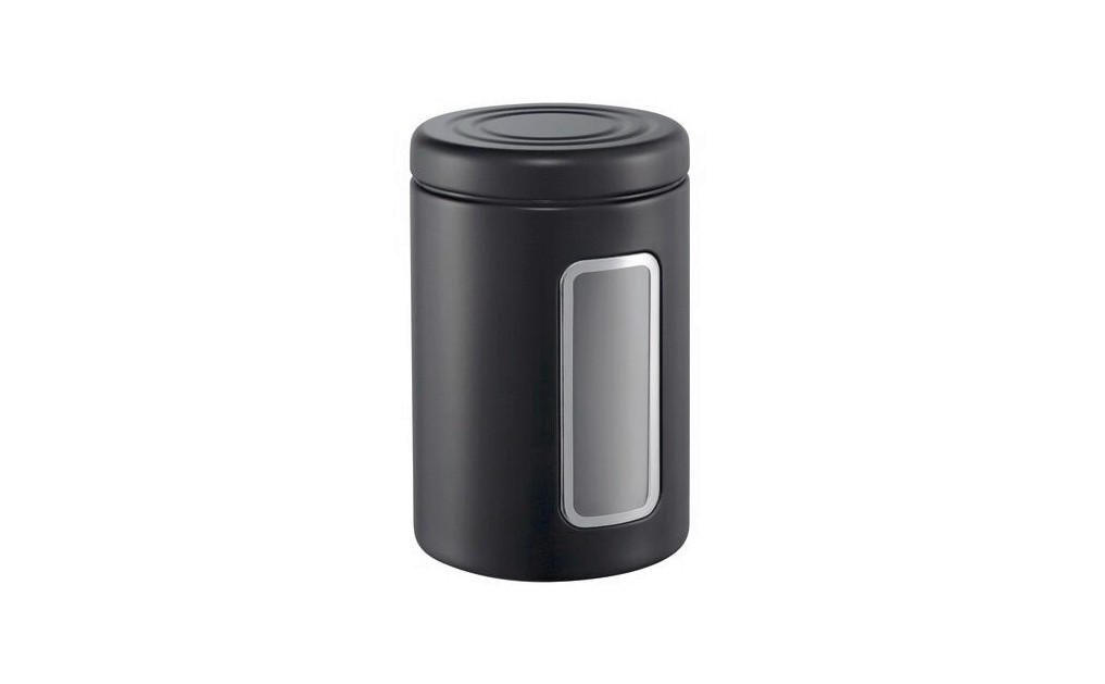 VORRATSDOSE CLASSIC LINE 2 L  - Schwarz, KONVENTIONELL, Kunststoff/Metall (12,5/18,9cm) - Wesco