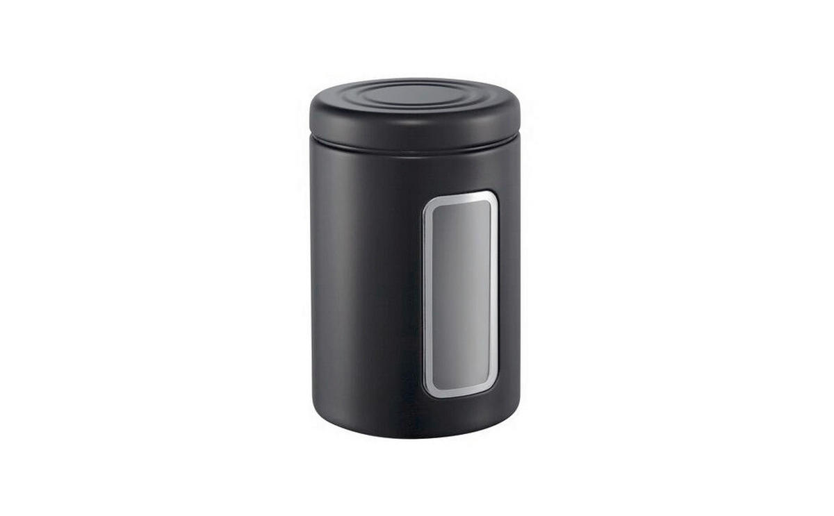 VORRATSDOSE CLASSIC LINE 2 L  - Schwarz, KONVENTIONELL, Kunststoff/Metall (12,5/18,9cm) - Wesco