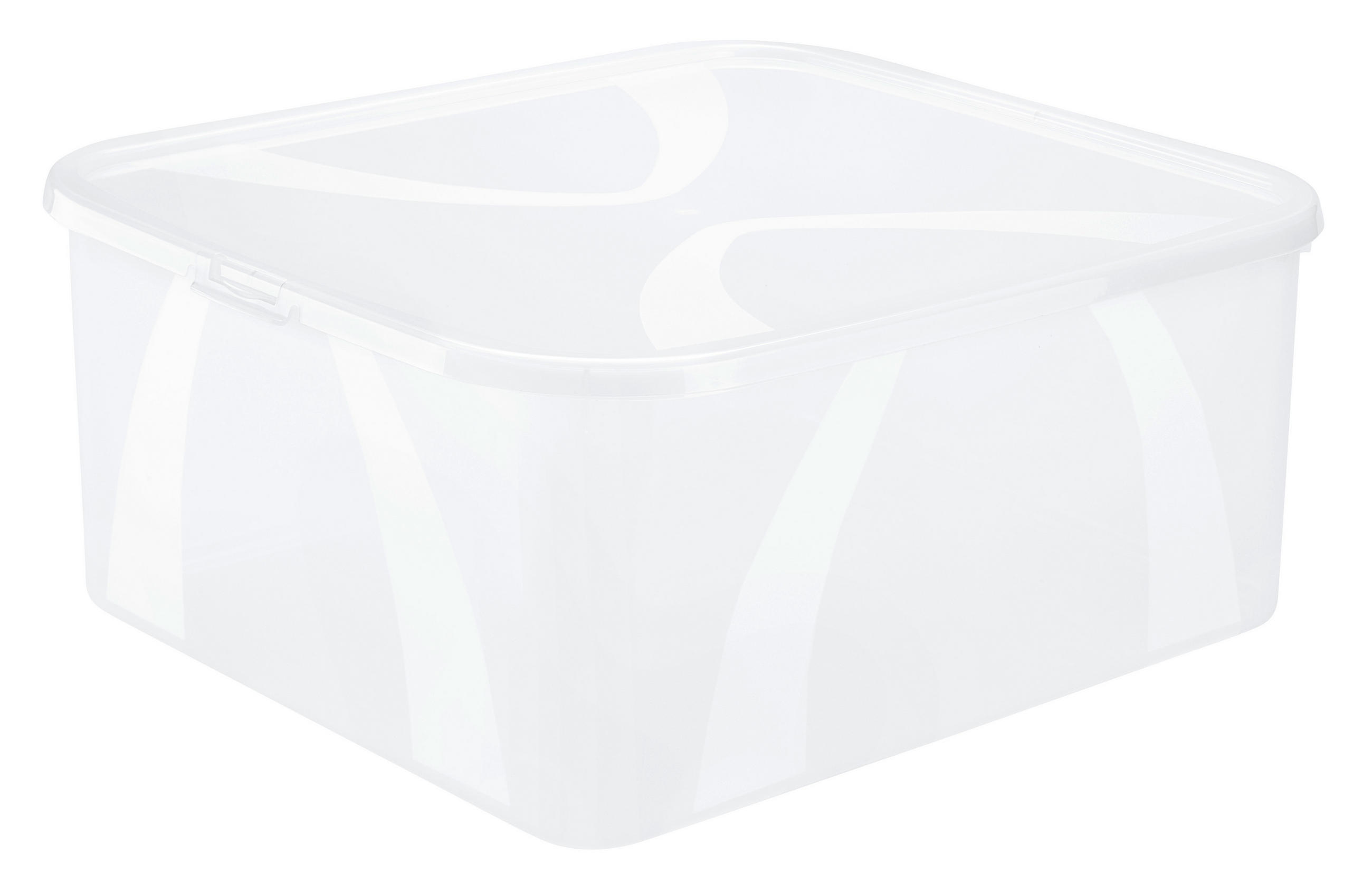 BOX MIT DECKEL    42/35/17 cm  - Transparent, KONVENTIONELL, Kunststoff (42/35/17cm) - Rotho