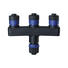 VERTEILER - Schwarz, Basics, Kunststoff (9,4/7,5cm) VERTEILER - Schwarz, Basics, Kunststoff (9,4/7,5cm)