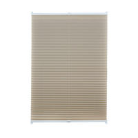 PLISSEE 100/130 cm  - Sandfarben, Basics, Textil (100/130cm) - Homeware