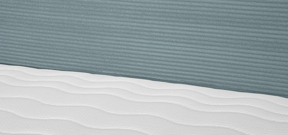 BOXSPRINGBETT 180/200 cm  in Mintgrün  - Schwarz/Mintgrün, KONVENTIONELL, Holz/Textil (180/200cm) - Boxxx