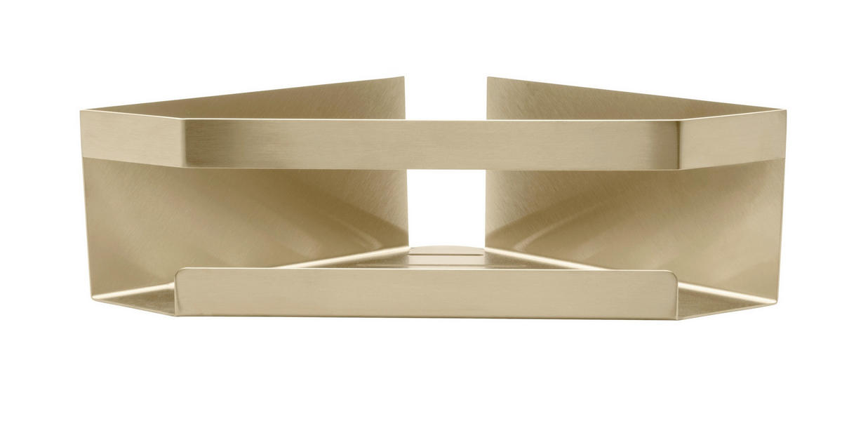 DUSCHABLAGE Metall  - Goldfarben, KONVENTIONELL, Metall (28,5/8/18cm) - Schöner Wohnen