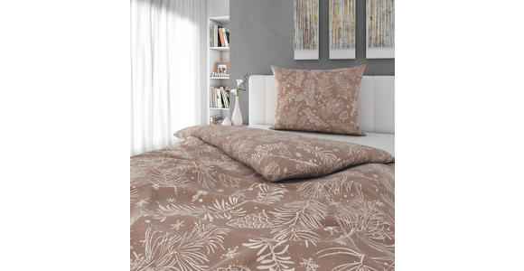 BETTWÄSCHE 140/200 cm - Beige, Basics, Textil (140/200cm) - Novel