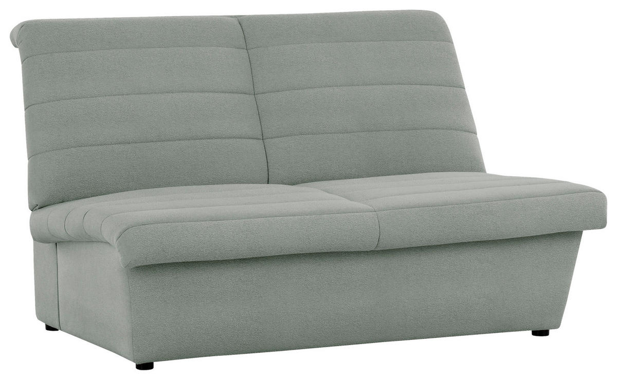 2-SITZER-SOFA Webstoff Mintgrün  - Schwarz/Mintgrün, Design, Kunststoff/Textil (145/92/103cm) - LOOKS by W.Joop