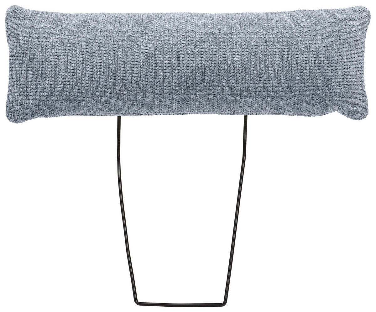 NACKSTÖD i flatväv  - blå, Design, textil (61/20/11cm) - MID.YOU
