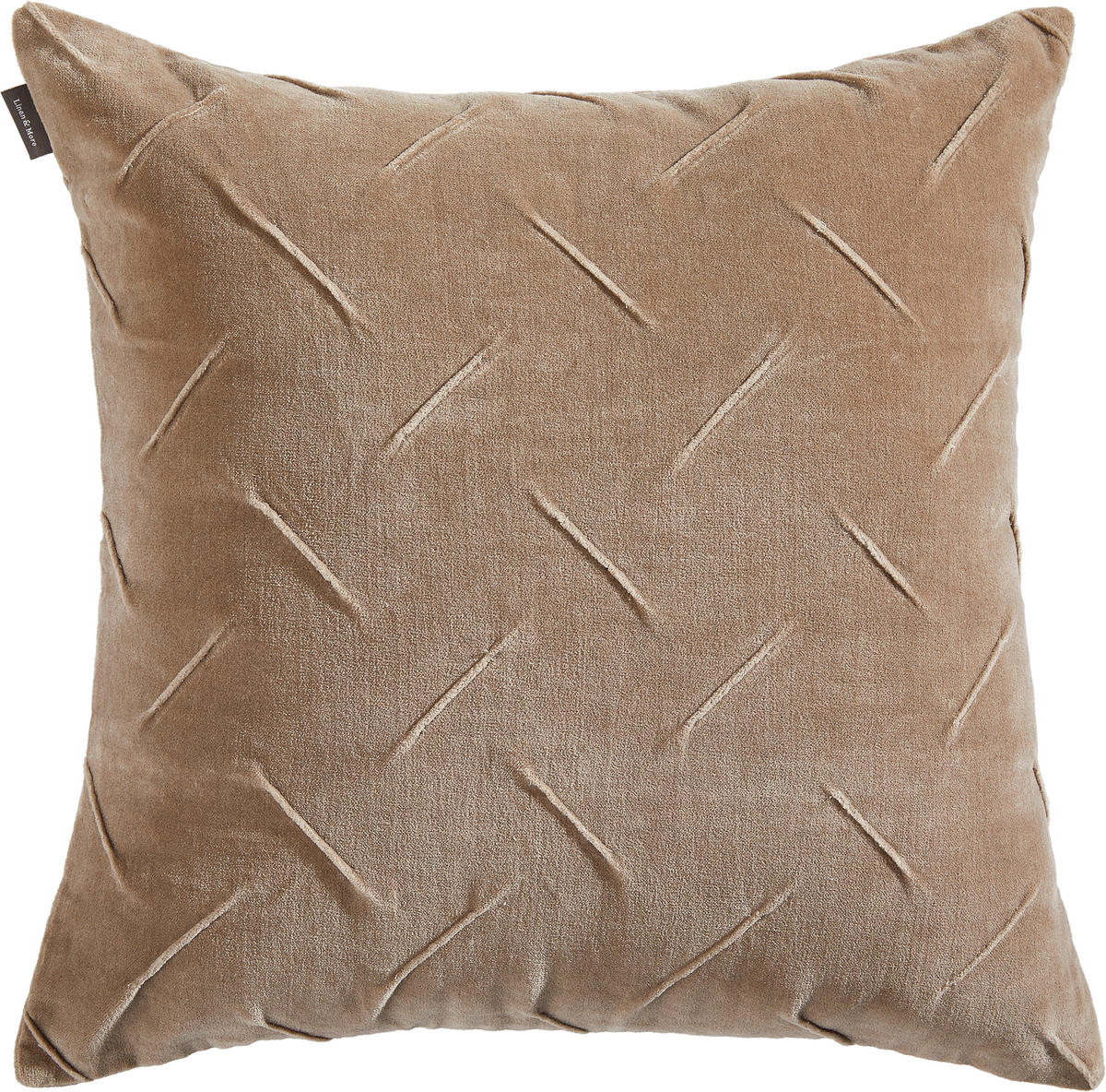 ZIERKISSEN 45/45 cm  - Schwarz, Basics, Textil (45/45cm)