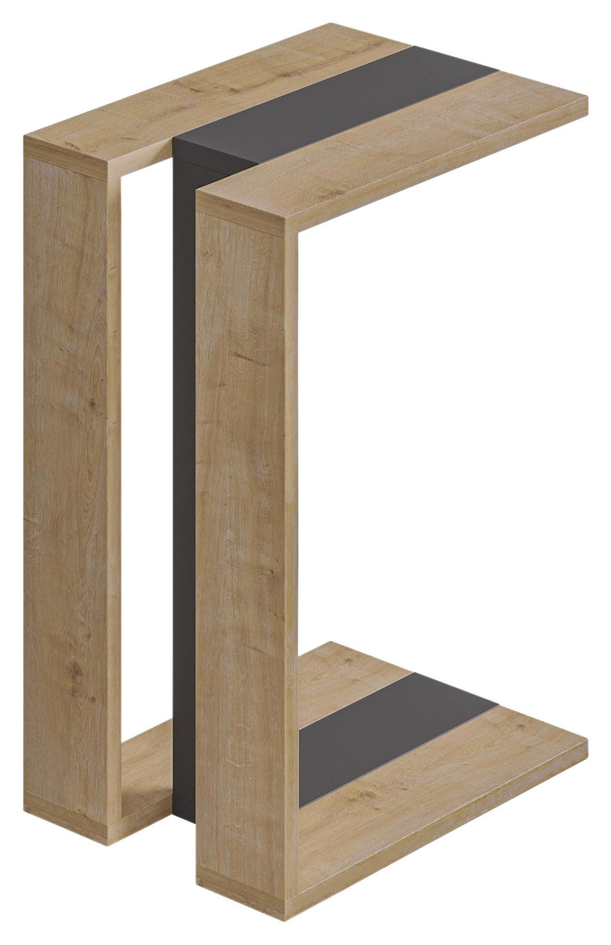 BEISTELLTISCH in Holzwerkstoff 30/40/57 cm  - Eichefarben, Design, Holzwerkstoff (30/40/57cm) - Livetastic