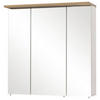 SPIEGELSCHRANK 70,4/72,3/23,7 cm  - Eichefarben/Silberfarben, MODERN, Glas/Holzwerkstoff (70,4/72,3/23,7cm) - Stylife