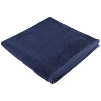 BADETUCH Blau 80/190 cm  - Blau, Natur, Textil (80/190cm) - Bio:Vio