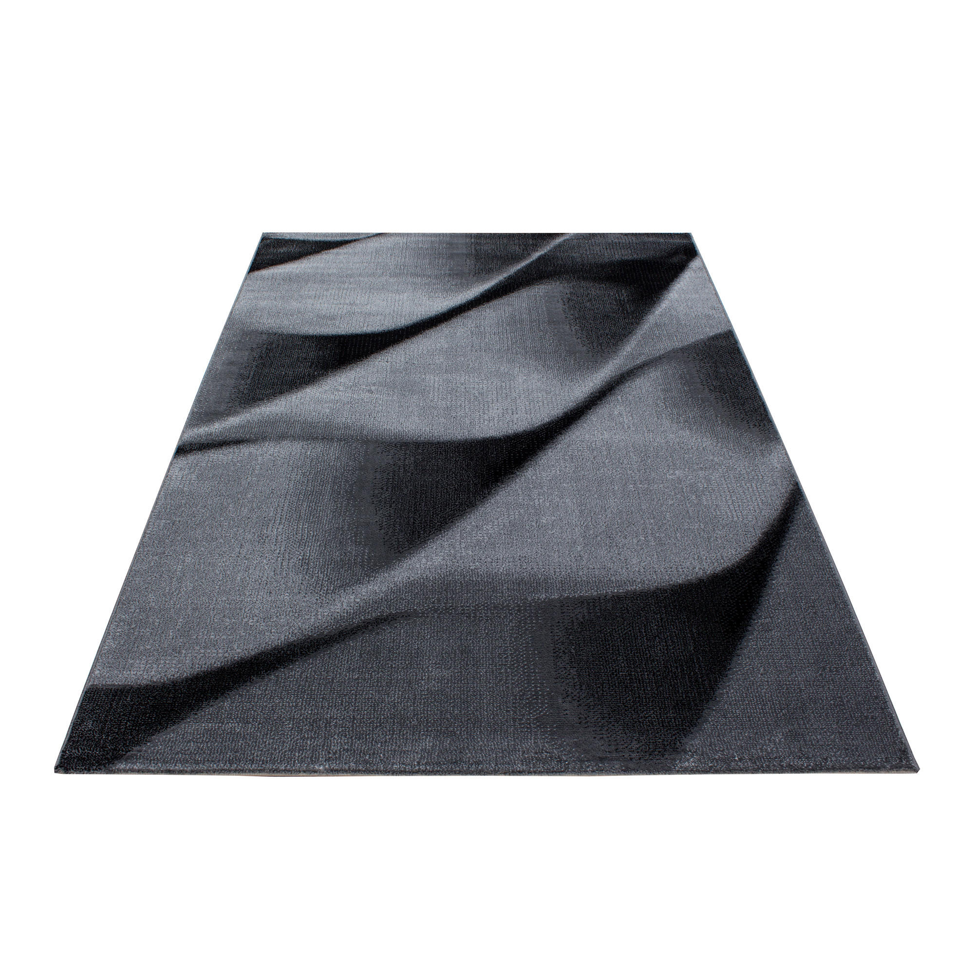 LÄUFER 80/300 cm Parma - Schwarz, KONVENTIONELL, Textil (80/300cm) - Novel