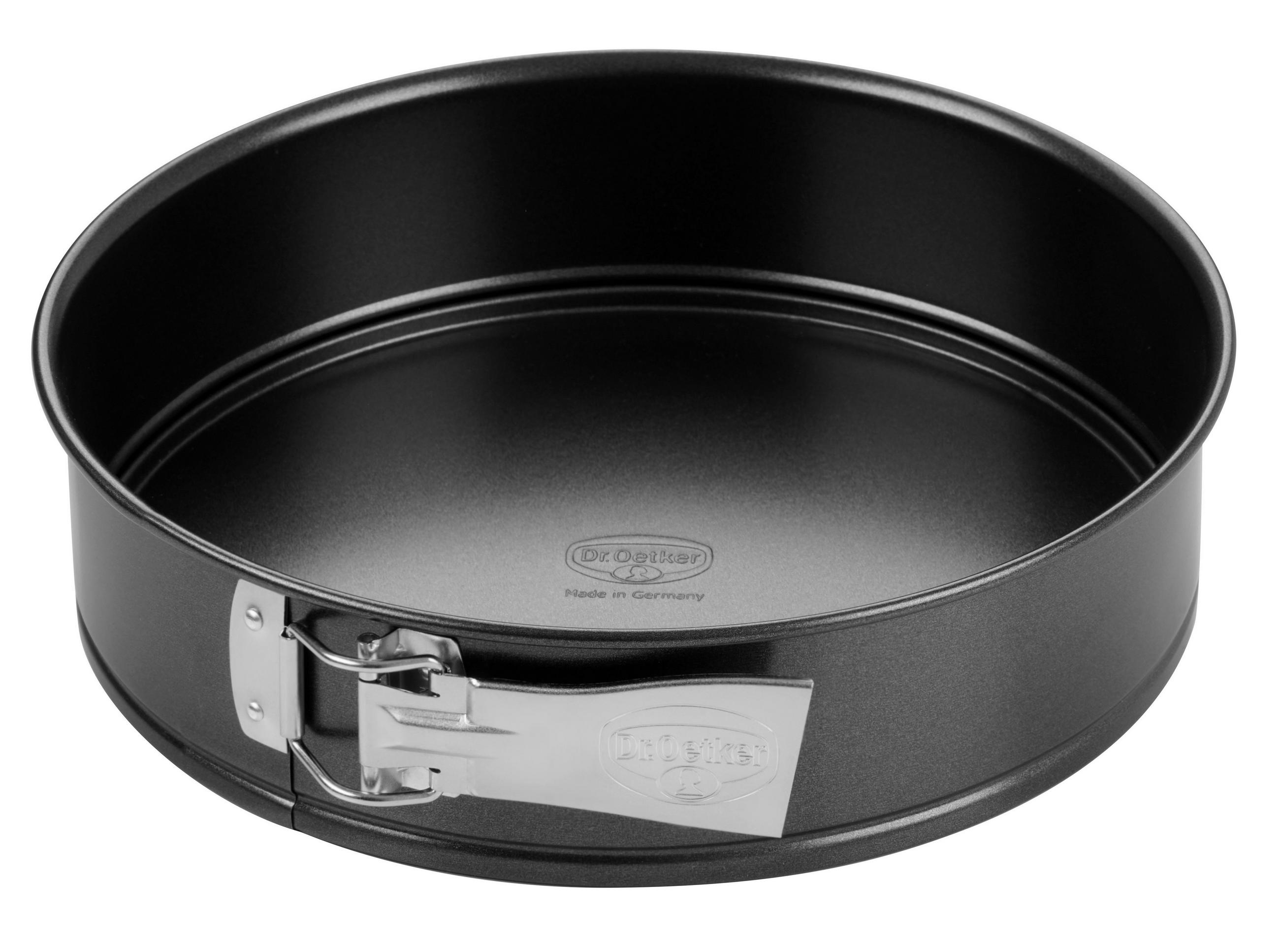 SPRINGFORM  - Schwarz, Basics, Metall (24cm) - Dr.Oetker