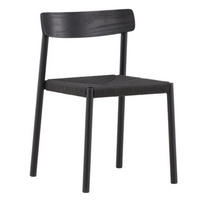 STOL stål  - svart, Design, metall/trämaterial (51.5/79/54cm) - Livetastic