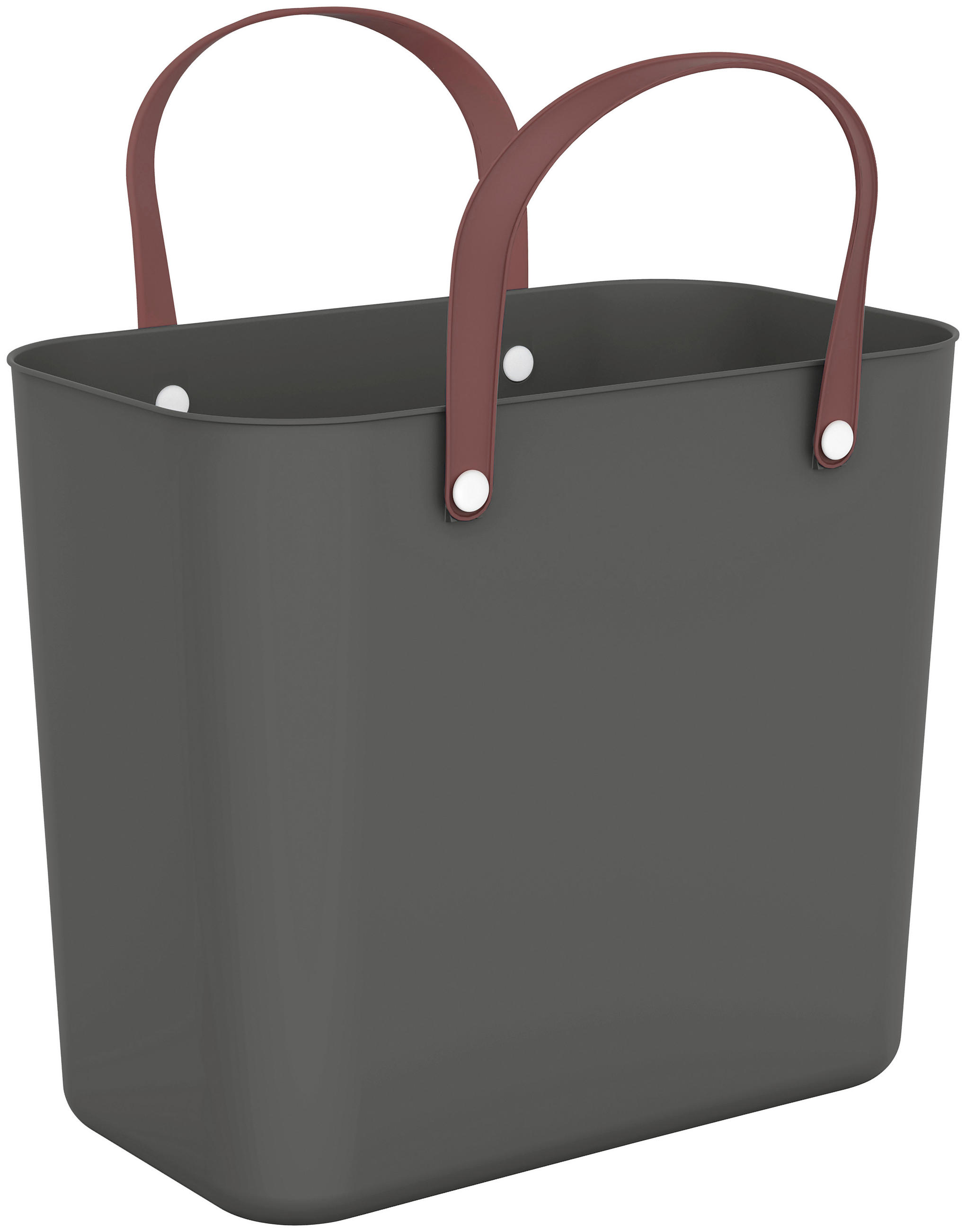 EINKAUFSTASCHE - Schwarz, KONVENTIONELL, Kunststoff (40/23,5/34cm) - Rotho