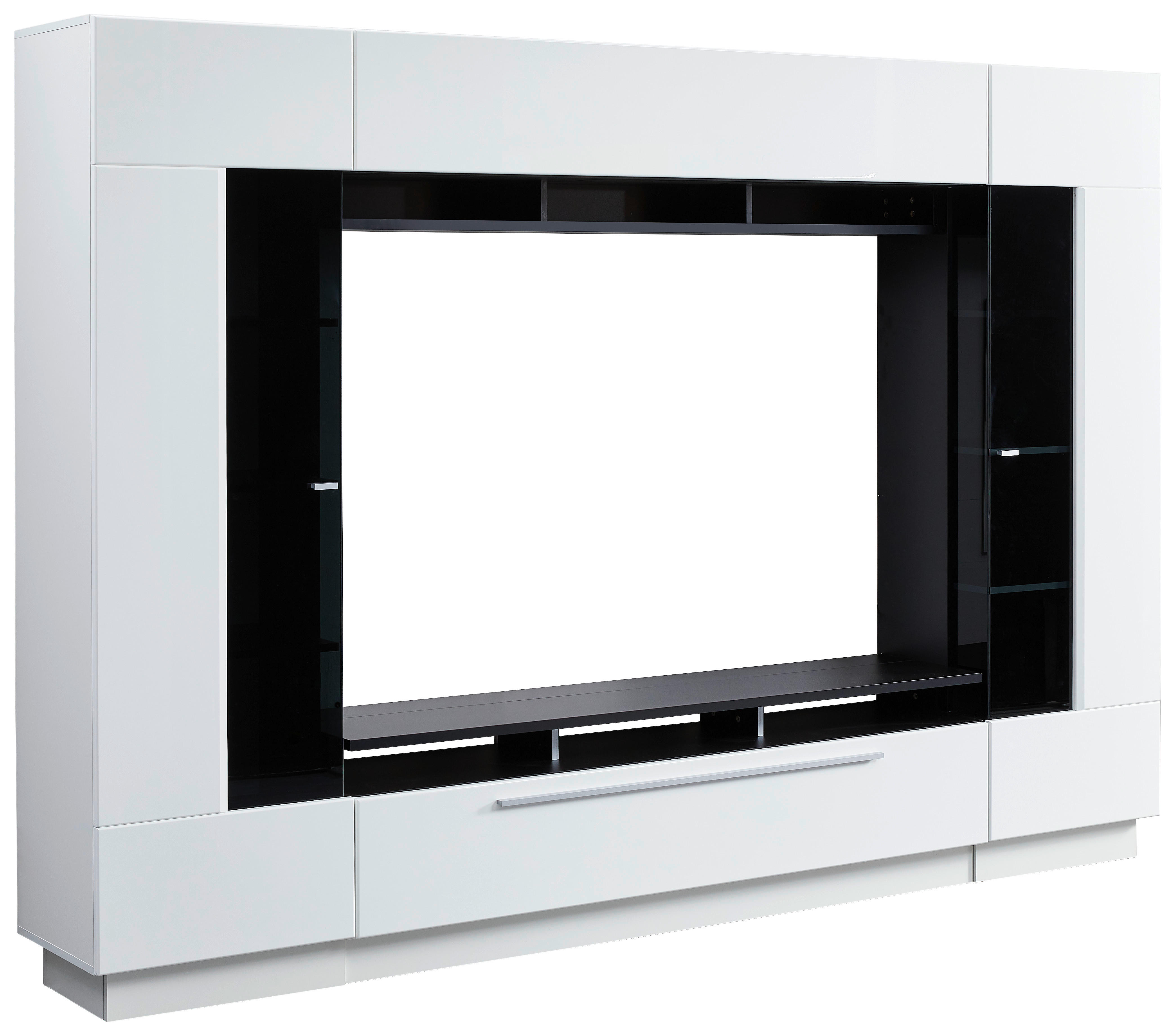 Livetastic OBÝVACIA STENA, čierna, biela