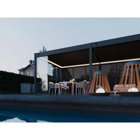 PERGOLA 720/255/360 cm   - Anthrazit, Basics, Metall (720/255/360cm) - WEIDE