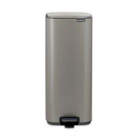 KANTA SA PAPUČICOM  30 l   - antracit/platinasta, Dizajnerski, metal/plastika (28,8/64,7/35,8cm) - Brabantia