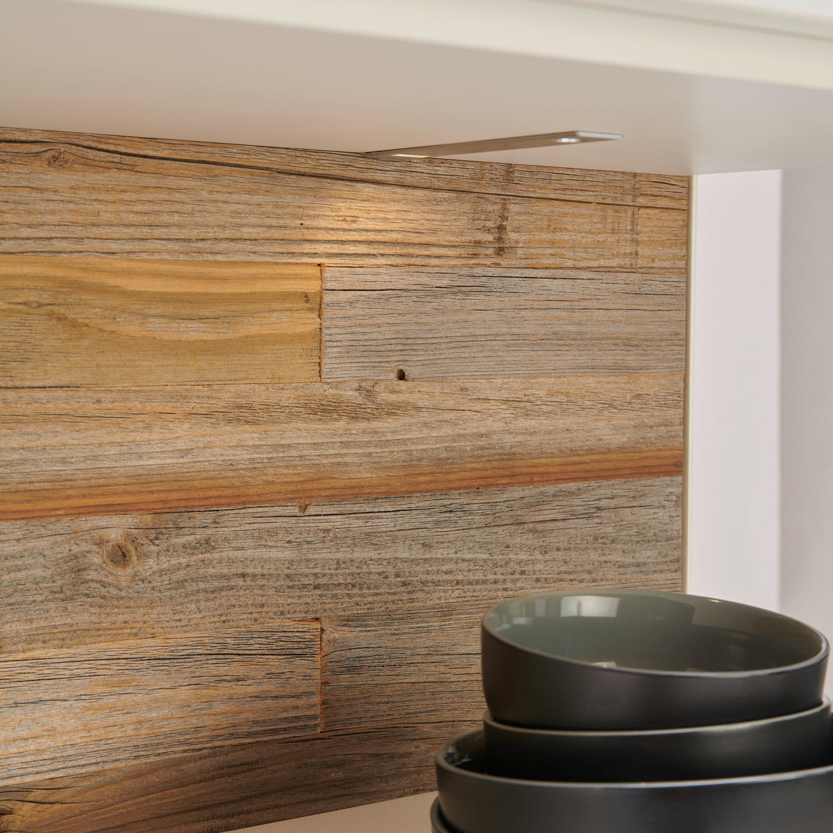 SIDEBOARD  in 182/72/43 cm  - Edelstahlfarben/Alufarben, Design, Glas/Holzwerkstoff (182/72/43cm) - Venjakob