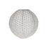 LAMPION - Weiß, Trend, Textil/Metall (40cm) LAMPION - Weiß, Trend, Textil/Metall (40cm)