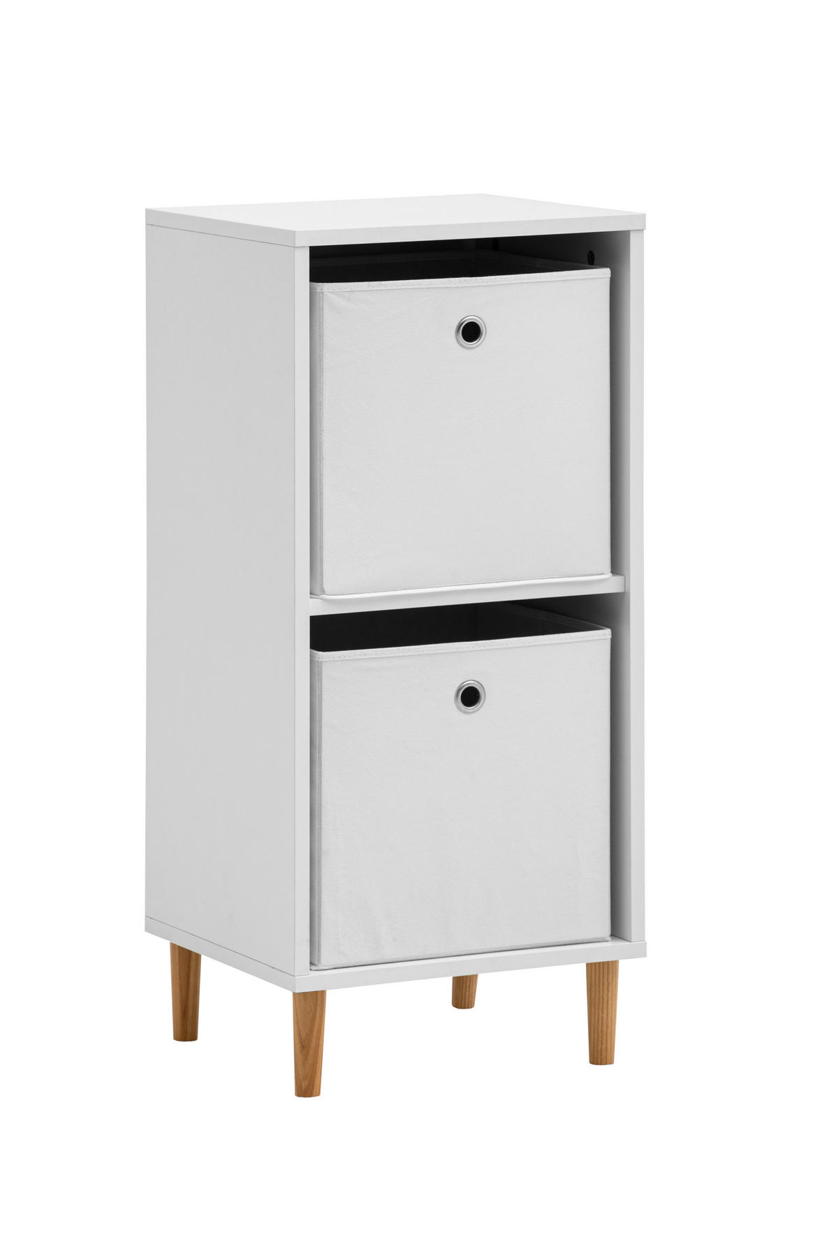 AKTENREGAL Weiß  - Weiß, MODERN, Holz/Holzwerkstoff (38,2/84,8/38,2cm) - Livetastic